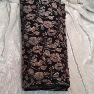 black classic print (width 44 inches)