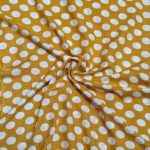 dotted yellow print (44inches)