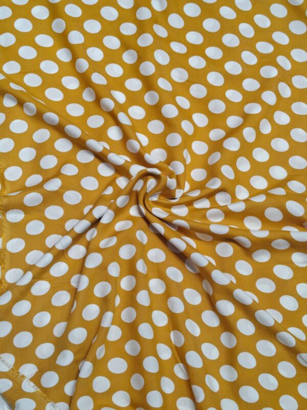 dotted yellow print (44inches)