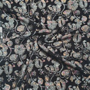 black and cream desgining (44inches)