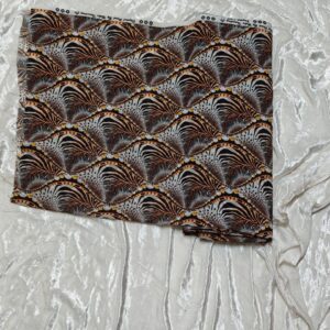 black leaves in fabrics (44inches)